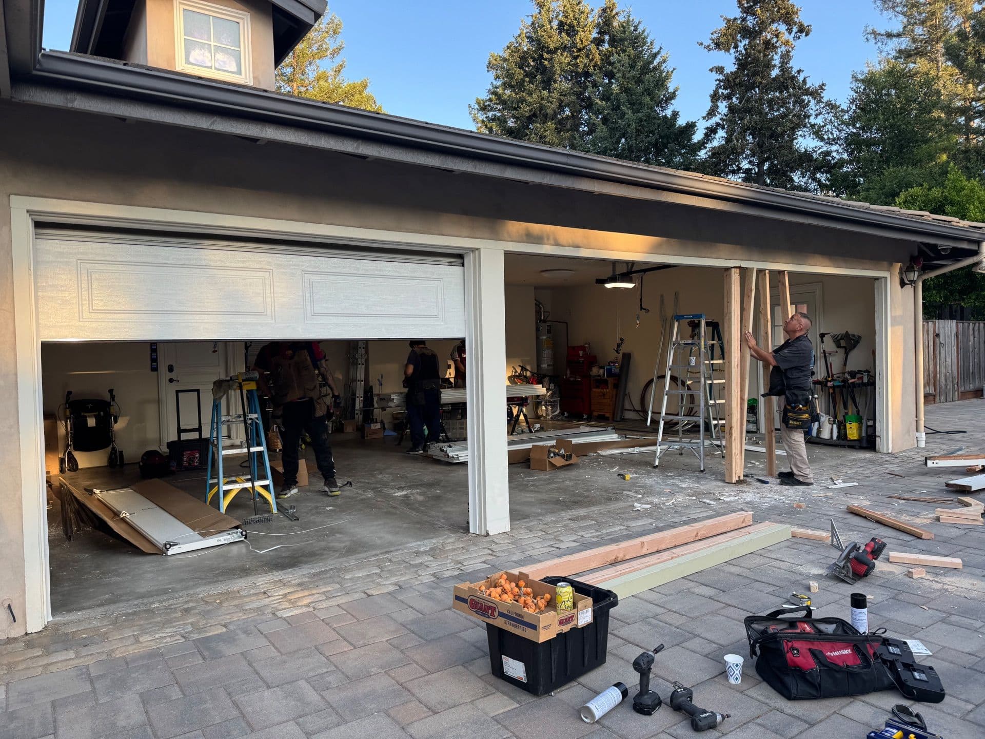Gallery photos for Seamless Garage Transformation Upgrade: Image #1