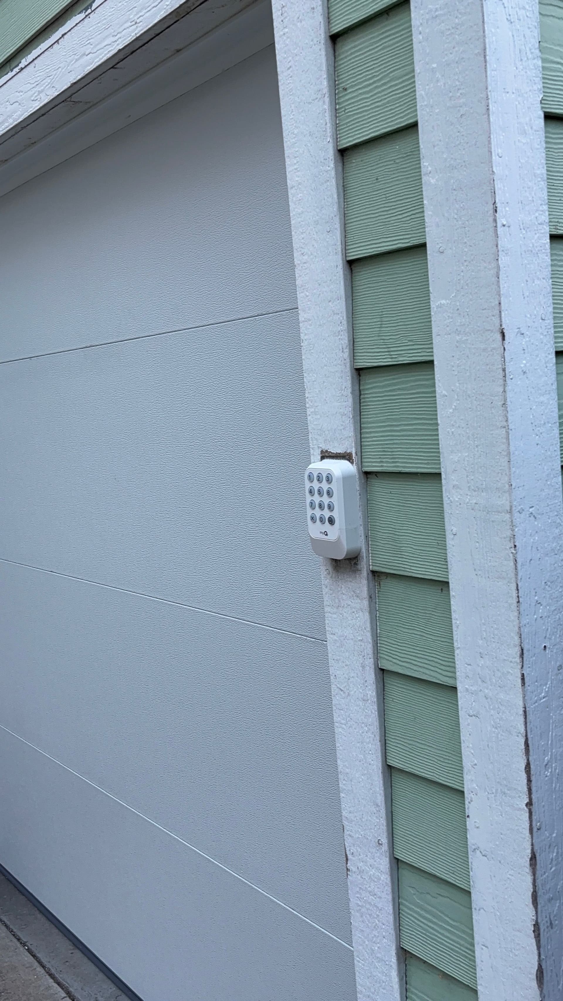 Gallery photos for Single Flush Panel Garage Door Installation in Downtown San Jose: Image #1