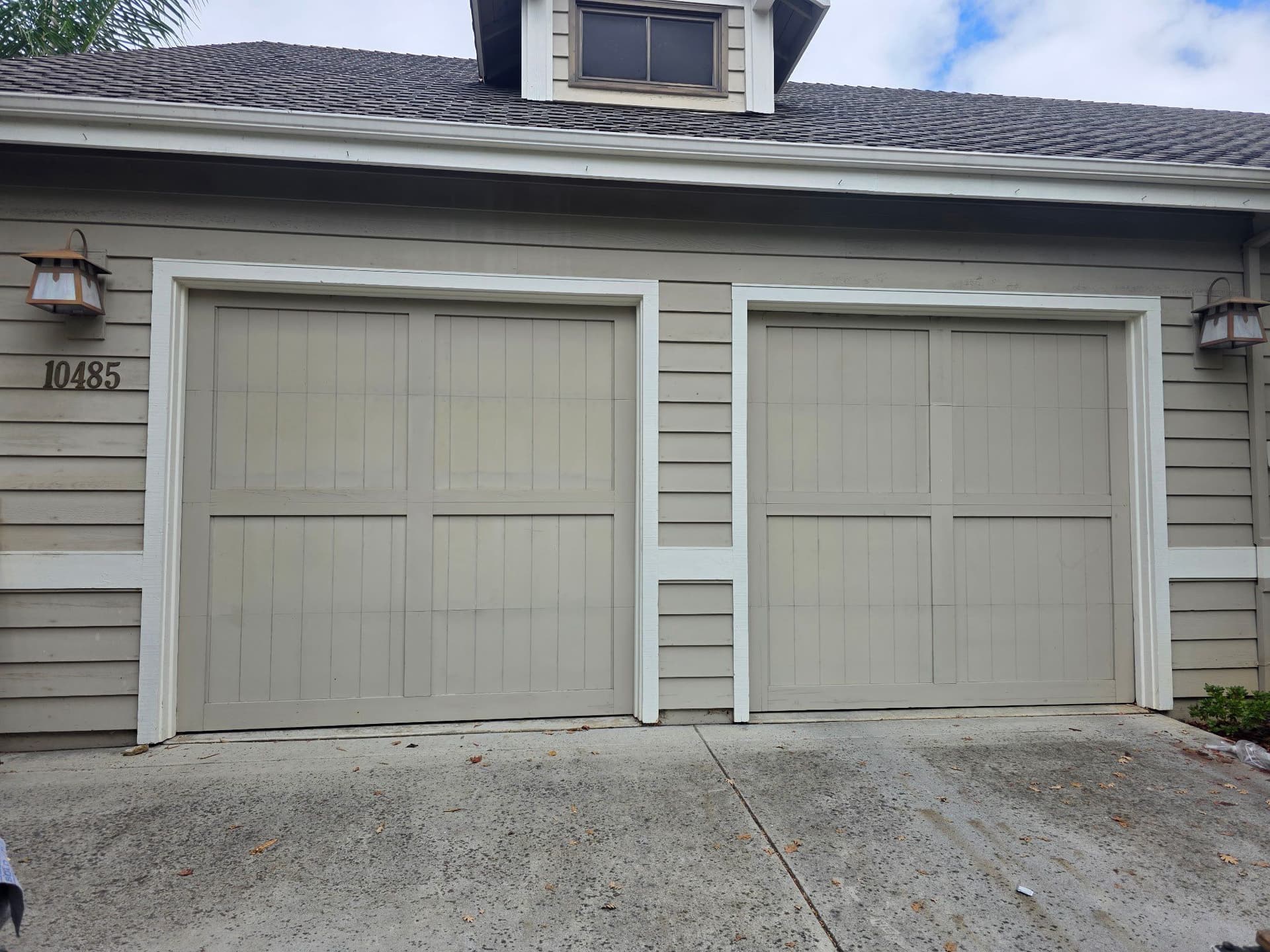 Gallery photos for Garage Door Transformation in Cupertino: Image #1