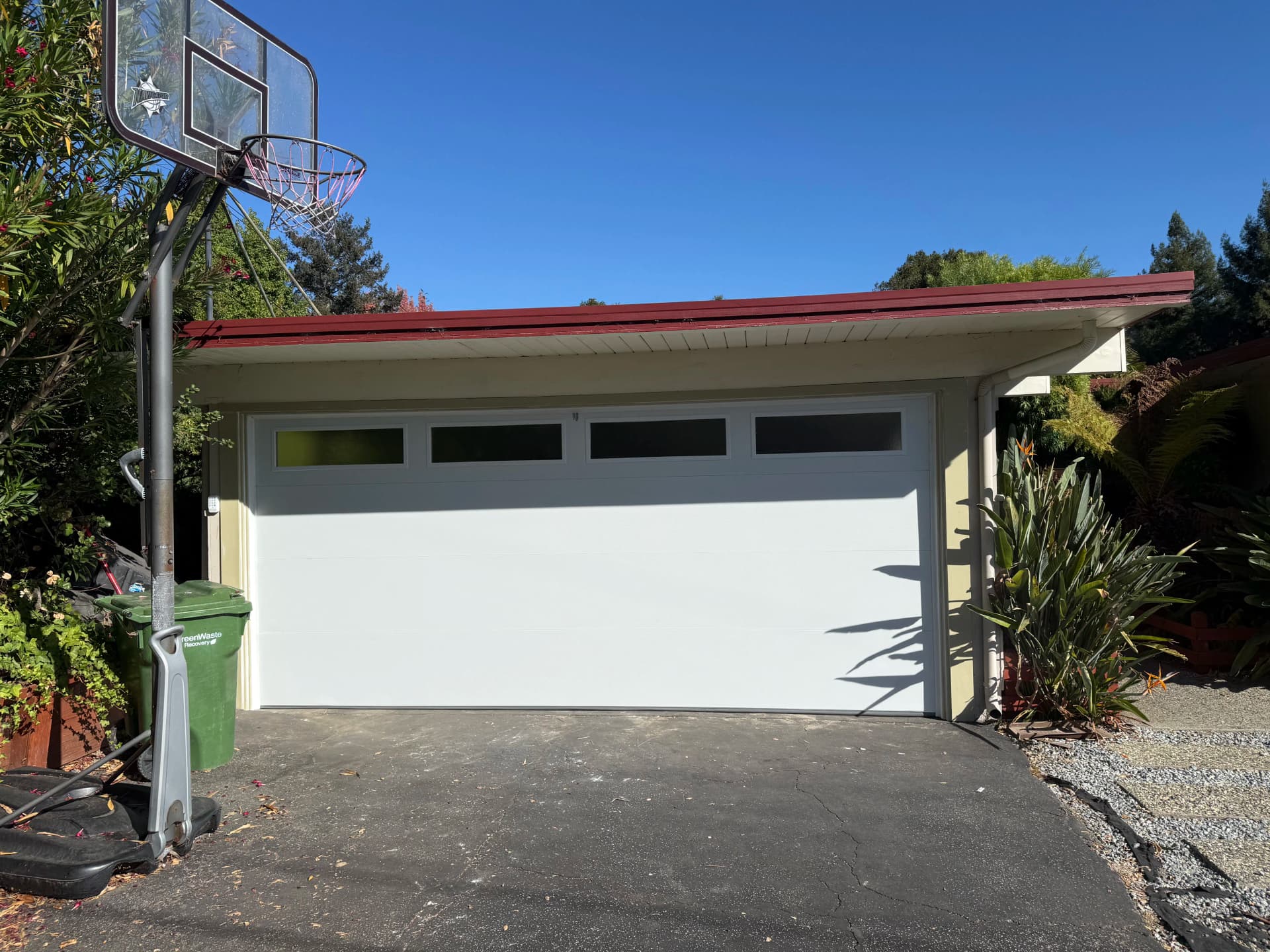 Gallery photos for Carport Converted to Enclosed Garage in the Santa Cruz Mountains: Image #2